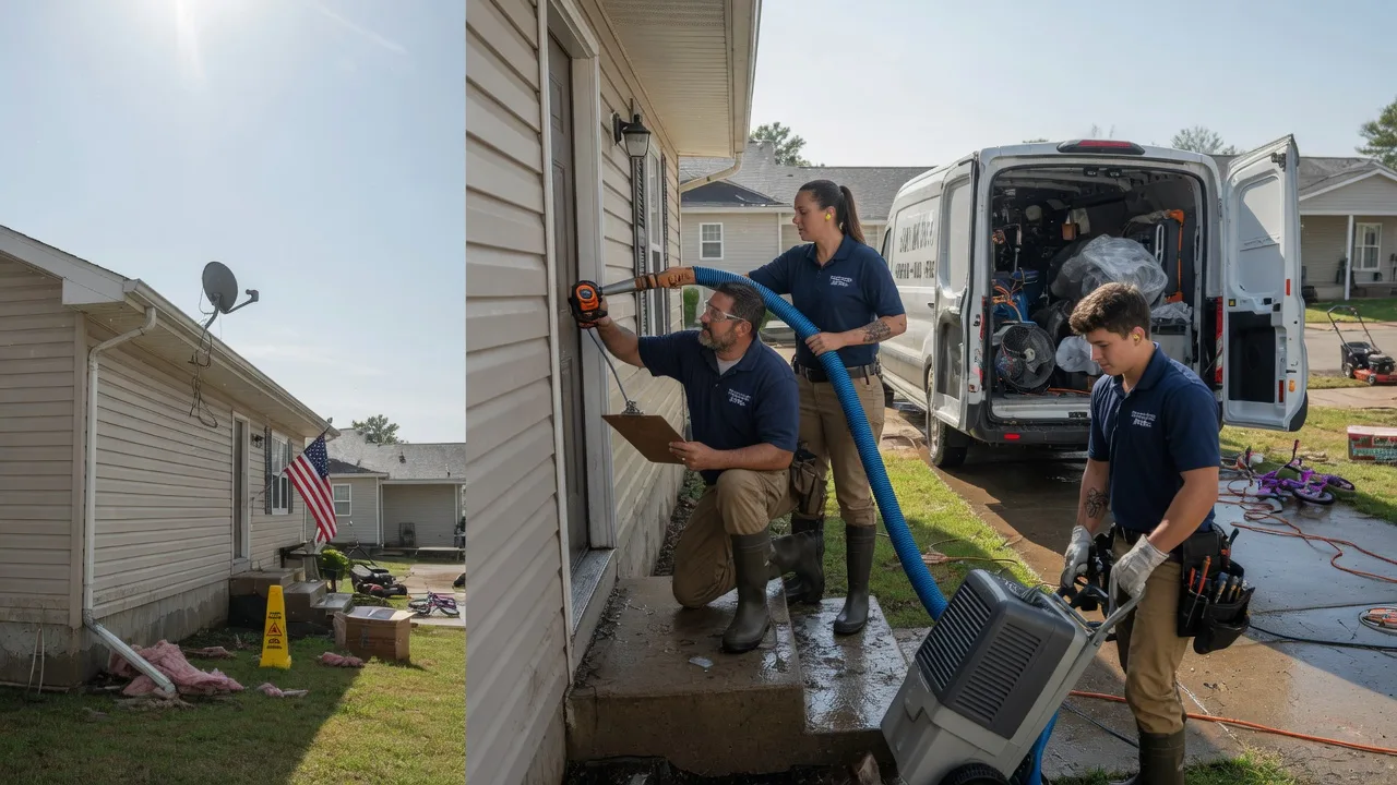 Ceiling Water Damage Restoration in Darien, IL near me